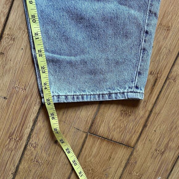 NWT H&M LOOSE MOM JEANS Divided High Waist Ankle Length Med Blue Wash US 14 - Picture 2 of 14